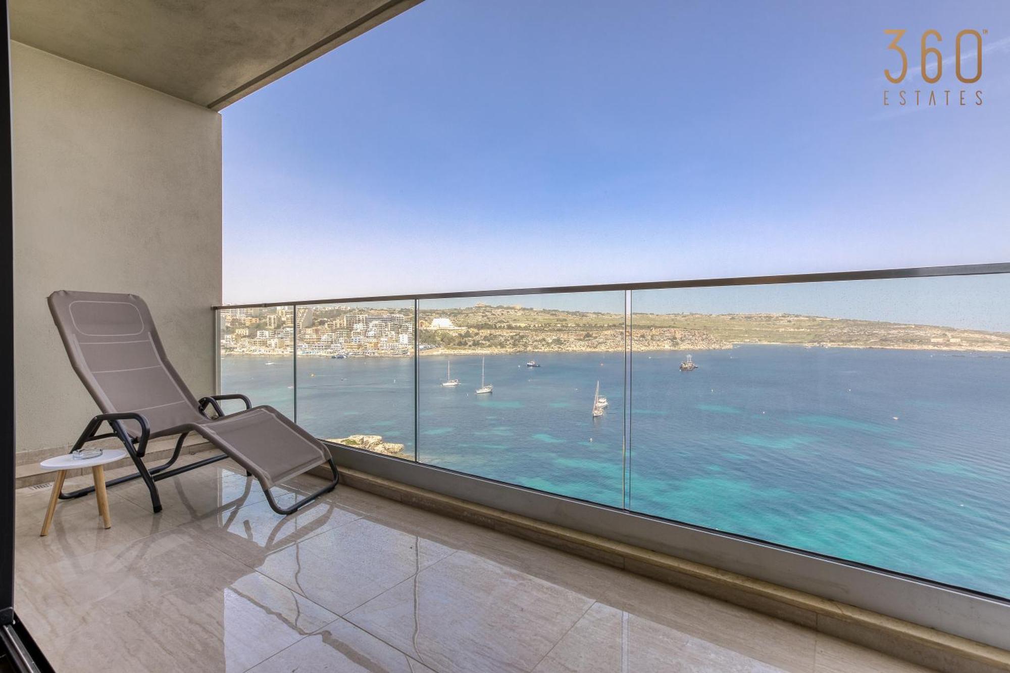 Designer 2Br Home With Stunning Views In St Pauls By 360 Estates St. Paul's Bay Ngoại thất bức ảnh