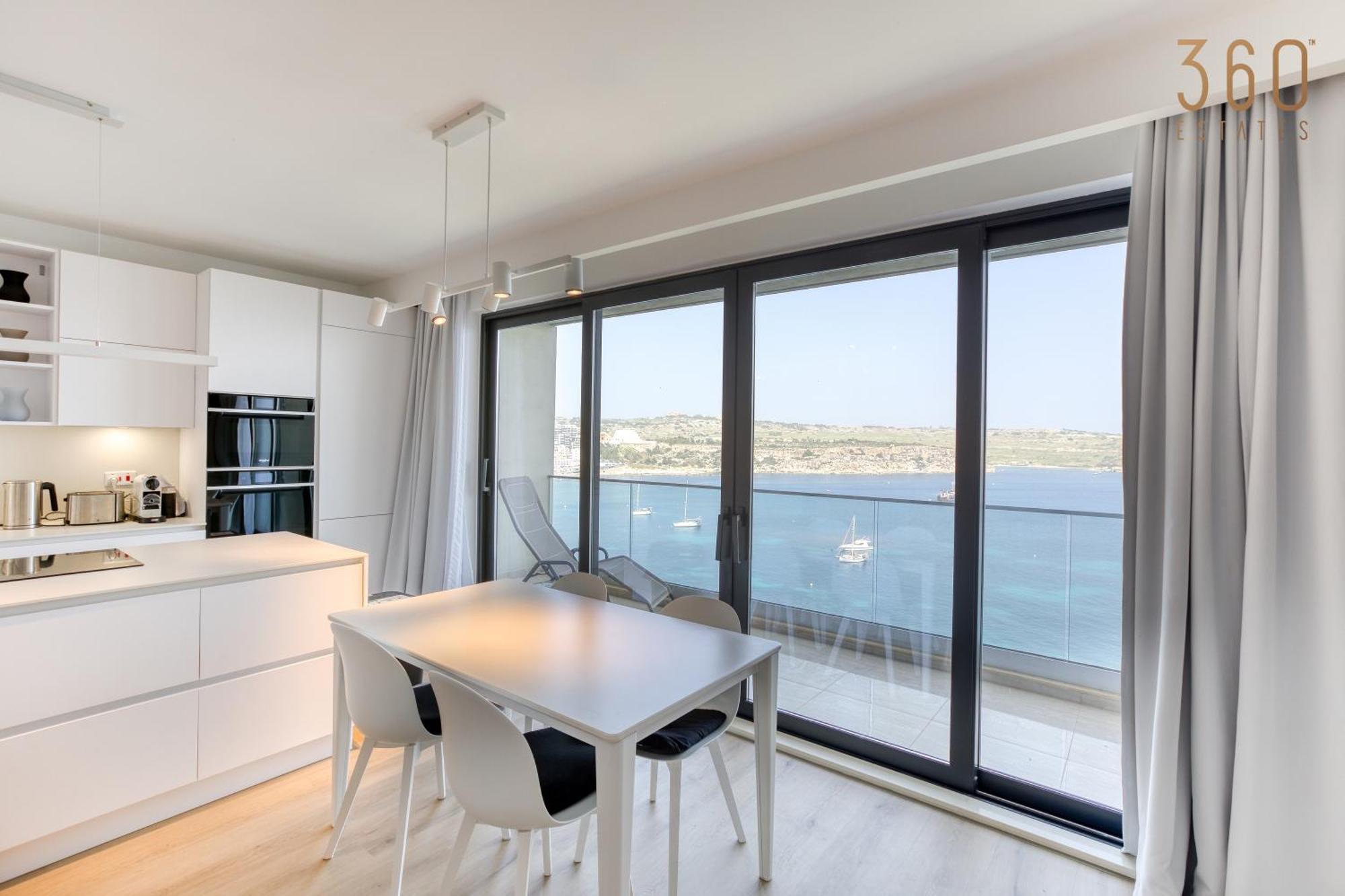 Designer 2Br Home With Stunning Views In St Pauls By 360 Estates St. Paul's Bay Ngoại thất bức ảnh