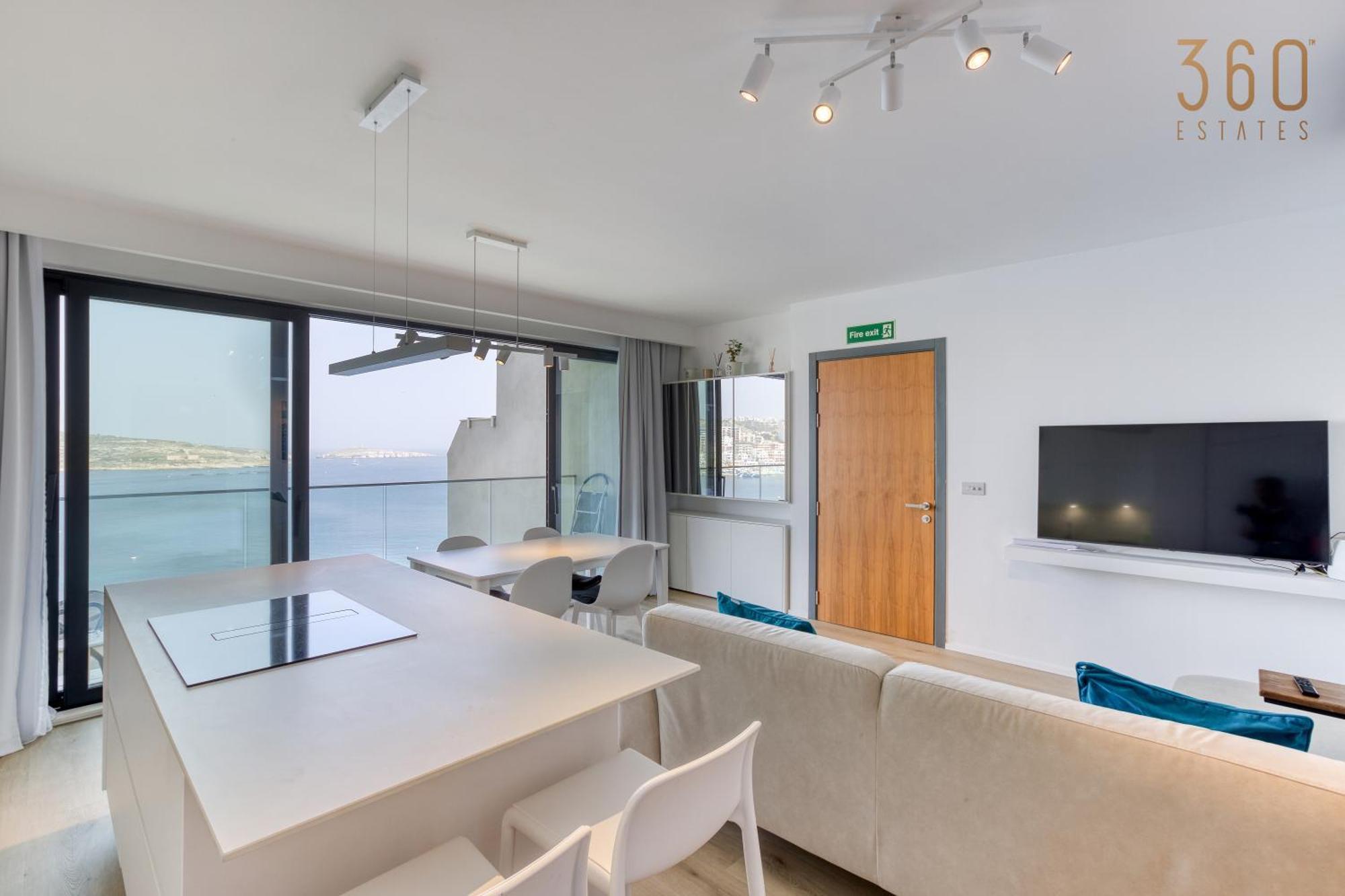 Designer 2Br Home With Stunning Views In St Pauls By 360 Estates St. Paul's Bay Ngoại thất bức ảnh