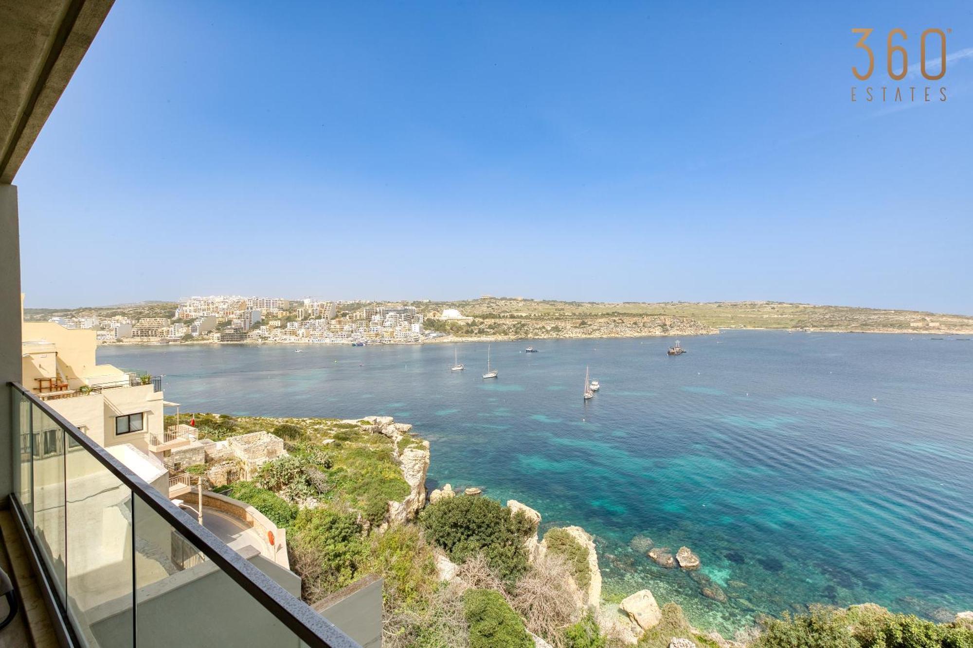 Designer 2Br Home With Stunning Views In St Pauls By 360 Estates St. Paul's Bay Ngoại thất bức ảnh